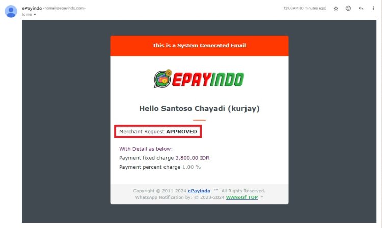 ePayindo - WhatsApp Pay