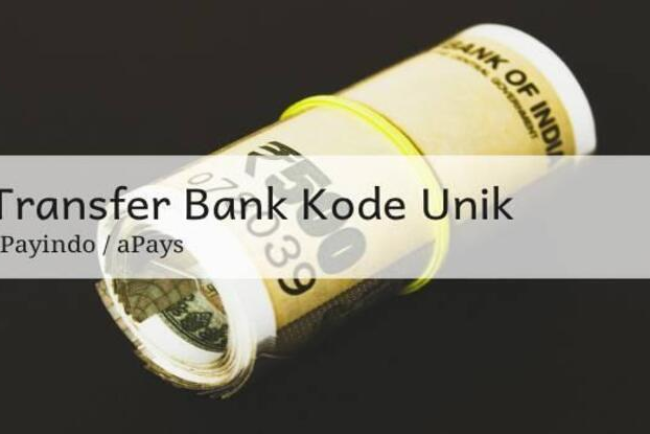 Transfer Bank (Kode Unik)
