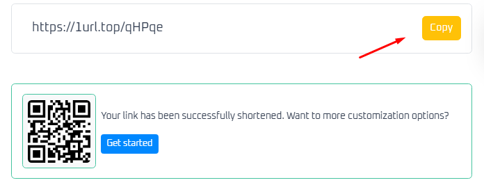 1URL - Short Link