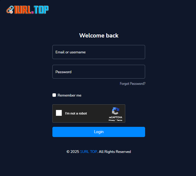 Login Uhuy Short Link